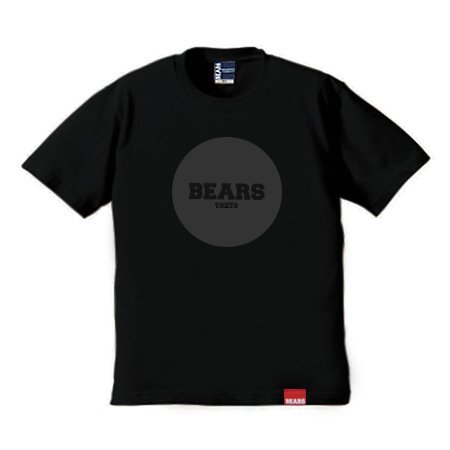 ■ BEARS TOKYO Tシャツ BEARS TOKYO JAPONISM (ベアーズトウキョウジャポニズム) ブラック×ダークグレー