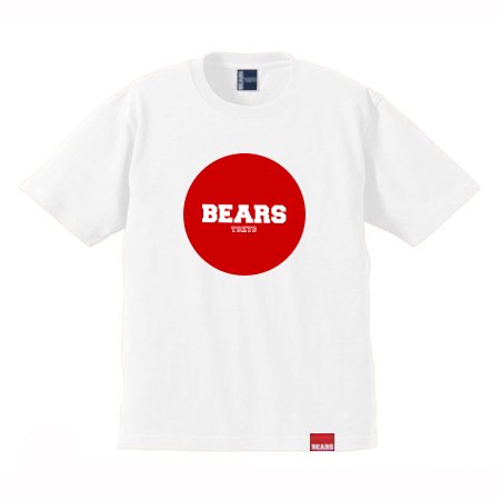 ■ BEARS TOKYO Tシャツ BEARS TOKYO JAPONISM (ベアーズトウキョウジャポニズム) ホワイト