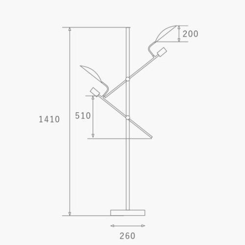 POLDER FLOOR LAMP ポルダー フロアランプ