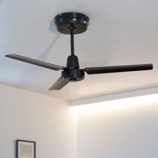 ��ONLINE�����MONICA CEILING FAN BRASS BLACK ��˥� ������󥰥ե��� �֥饹�֥�å�