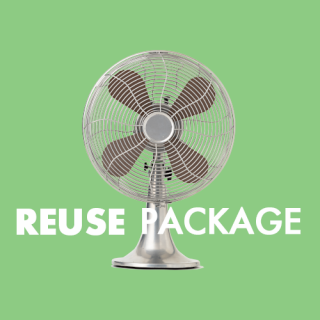  ��REUSE PACKAGE ��桼�� �ѥå�������RETRO FAN TABLE SV ��ȥ��ե��� �ơ��֥� ����С�