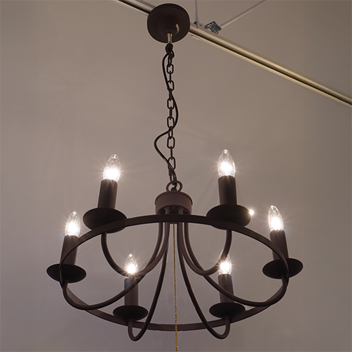 シャンデリア 6灯 楽天市場】シャンデリア 6灯 GCH003-6 LED 埋込引掛ローゼットおしゃれ