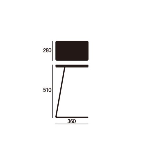 CAMBRO SIDE TABLE SQUARE キャンブロ サイドテーブル スクエア