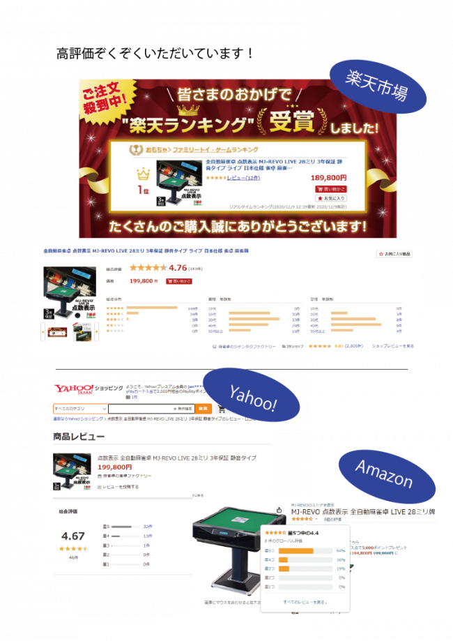限定カラー 点数表示付き 全自動麻雀卓 MJ-REVO LIVE Gレッド 3 限定カラー 点数表示付き 全自動麻雀卓 MJ-REVO LIVE Gレッド 3