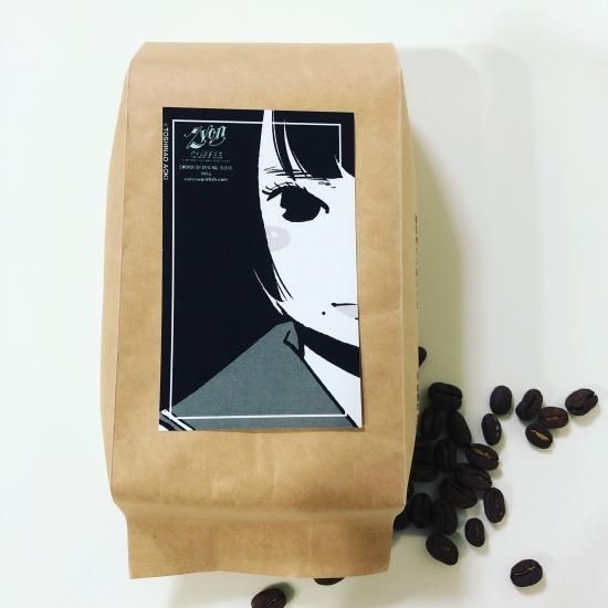 Zvon Coffee 青木女学院ラベル Illustration By 青木俊直 Zvon Coffee 青木女学院ラベル Illustration By 青木俊直