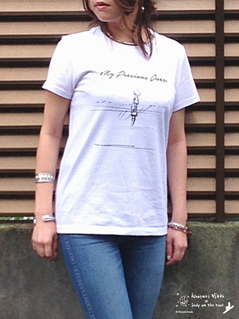 <img class='new_mark_img1' src='https://img.shop-pro.jp/img/new/icons47.gif' style='border:none;display:inline;margin:0px;padding:0px;width:auto;' />Ĺ  Judy On The Roof.T-SHIRTS (KOKORO) / WHITE
