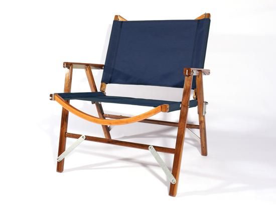 Kermit Chair Limited Edition Blonde Walnut -NAVY