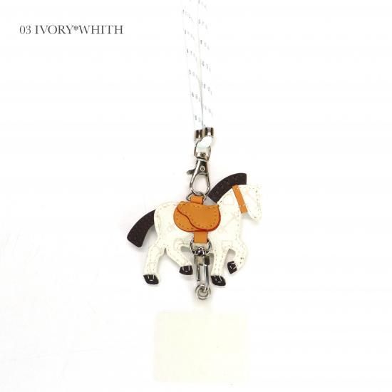 馬モチーフが大人気 ハーネスホース スマートフォン ショルダー