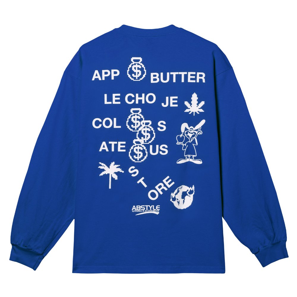 APPLE BUTTER STORE×Chocolate Jesus<br>Low Data L/S Tee<br>