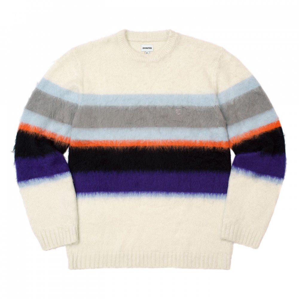 Divinities<br>Mohair Striped Knit Sweater<br>