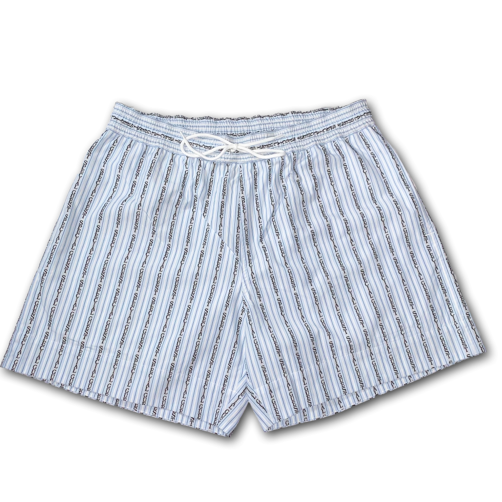 SPECIAL GUEST<br>SG Stripe Fabric Shorts<br>