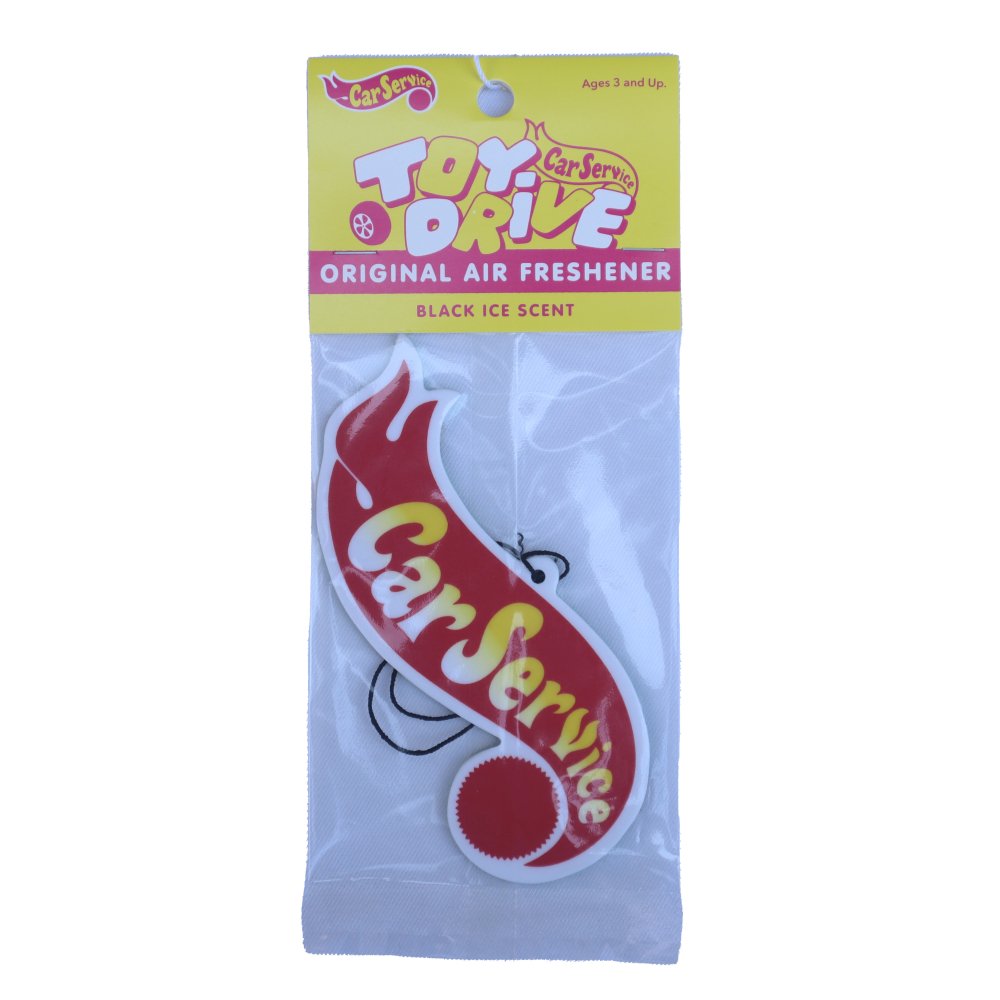 CarService<br>Toy Drive Air Freshner<br>