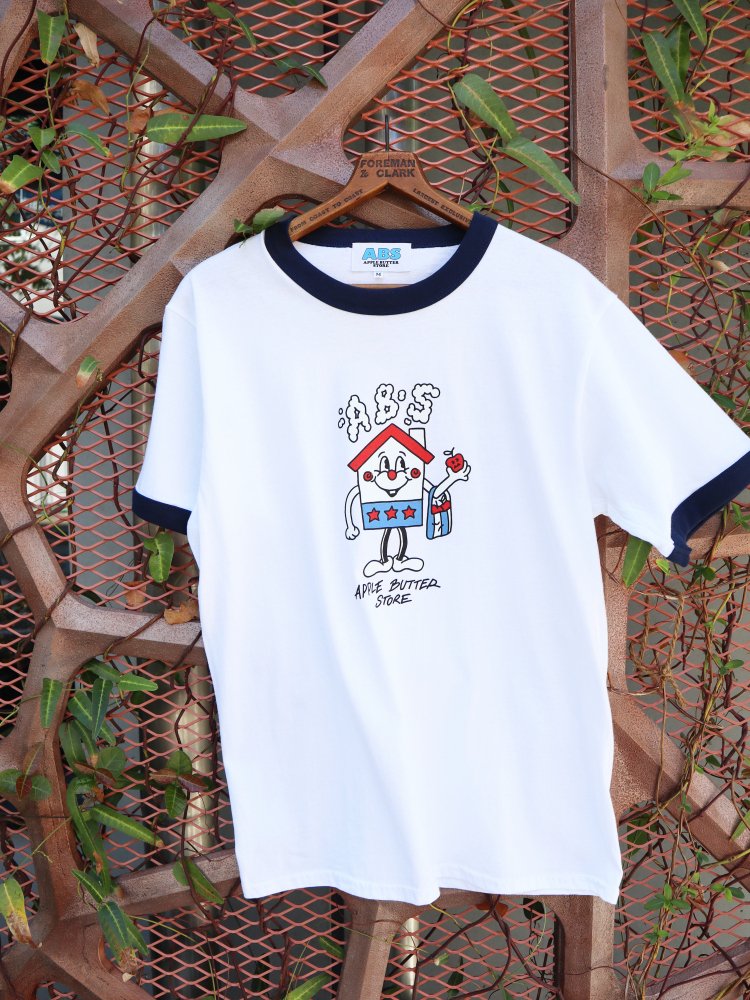 APPLE BUTTER STORE<br>ABS HOUSE Ringer Tee<br>
