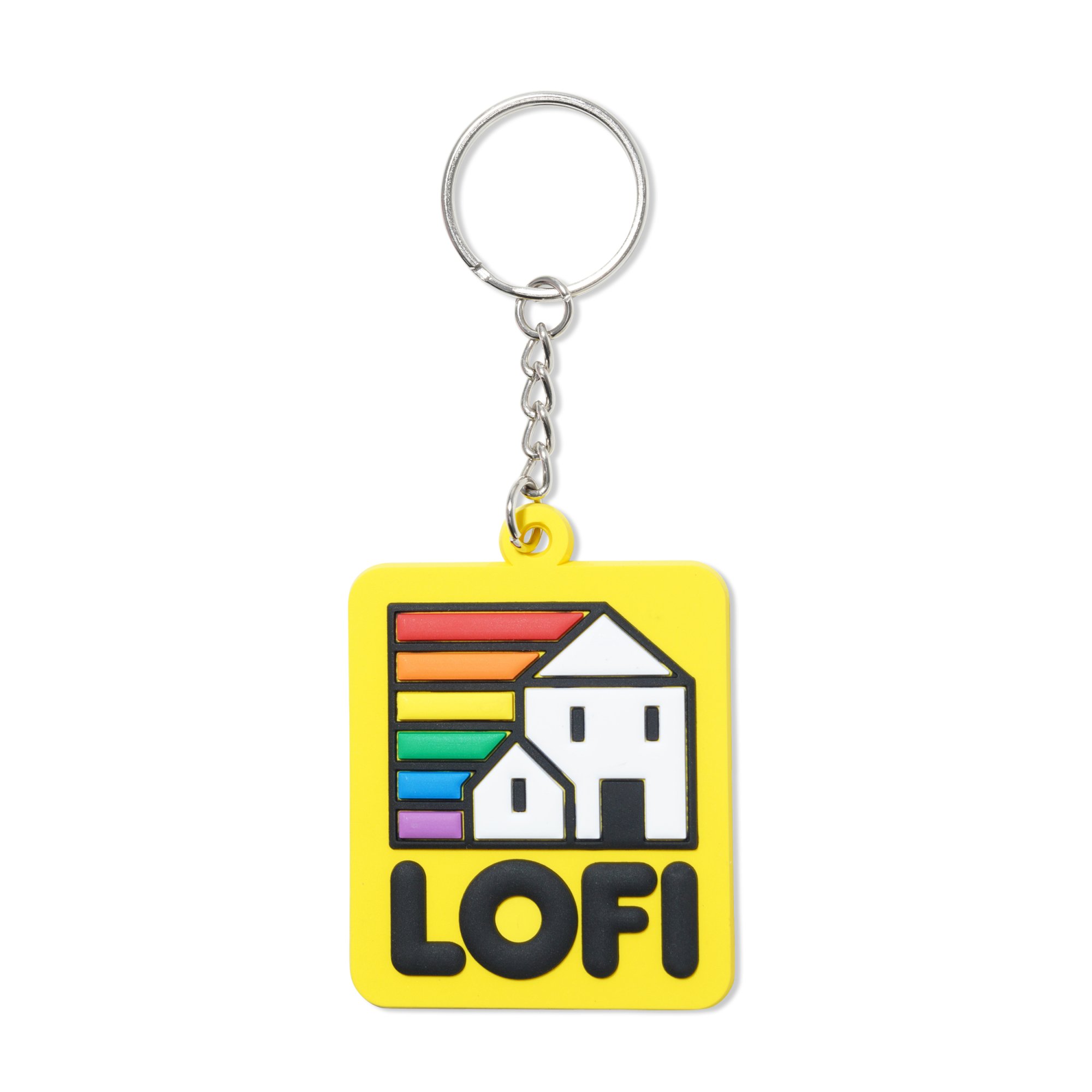 Lo-Fi<br>Production House Rubber Key Chain<br>