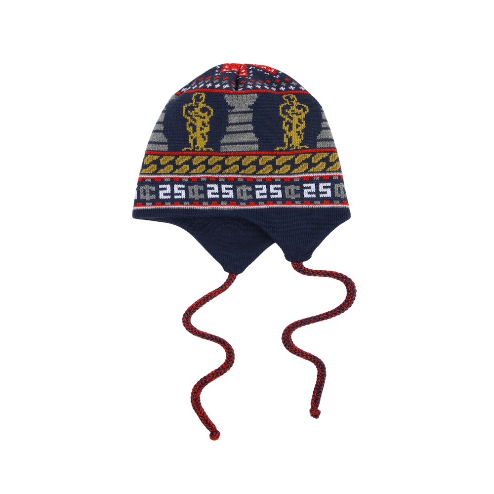 QUARTER SNACKS X CLASSIC GRIP TAPE<br>EARFLAP BEANIE<br>
