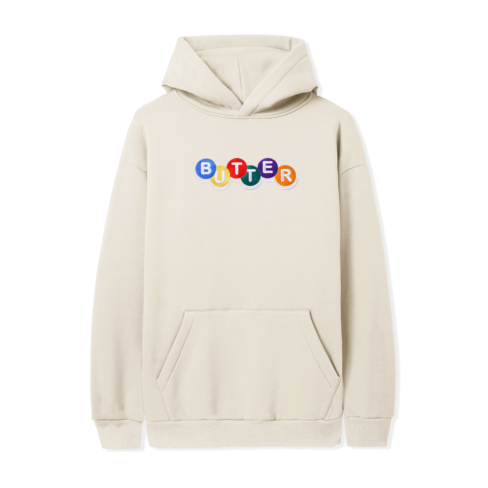 BUTTER GOODS<br>LOTTERY EMBROIDERED PULLOVER HOOD<br>