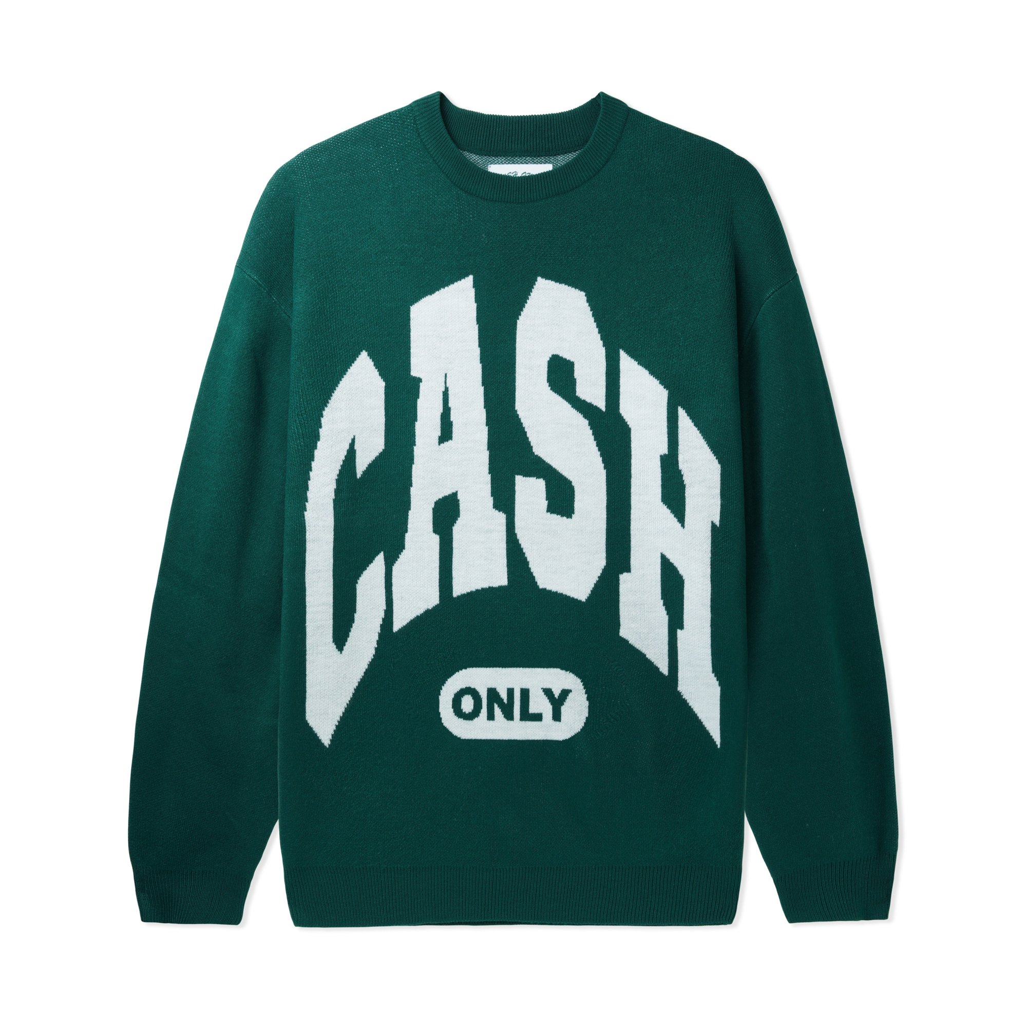 Cash Only<br>COLLEGE KNITTED SWEATER<br>