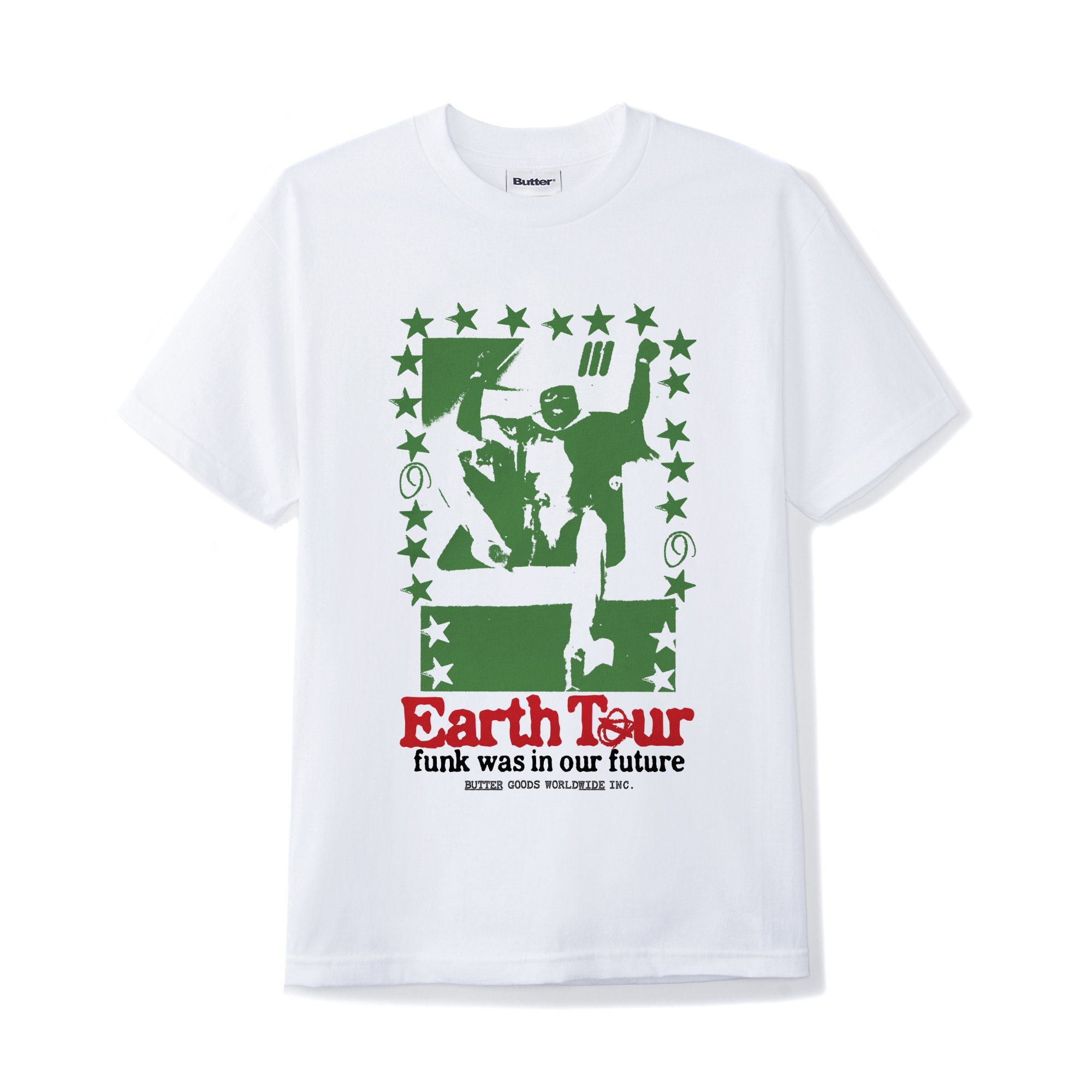 BUTTER GOODS<br>Earth Tour Tee<br>