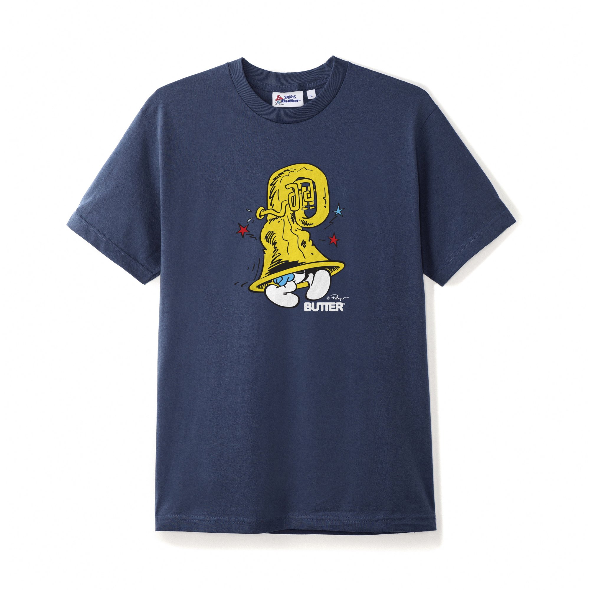 BUTTER GOODS×The Smurfs<br>Harmony Tee<br>