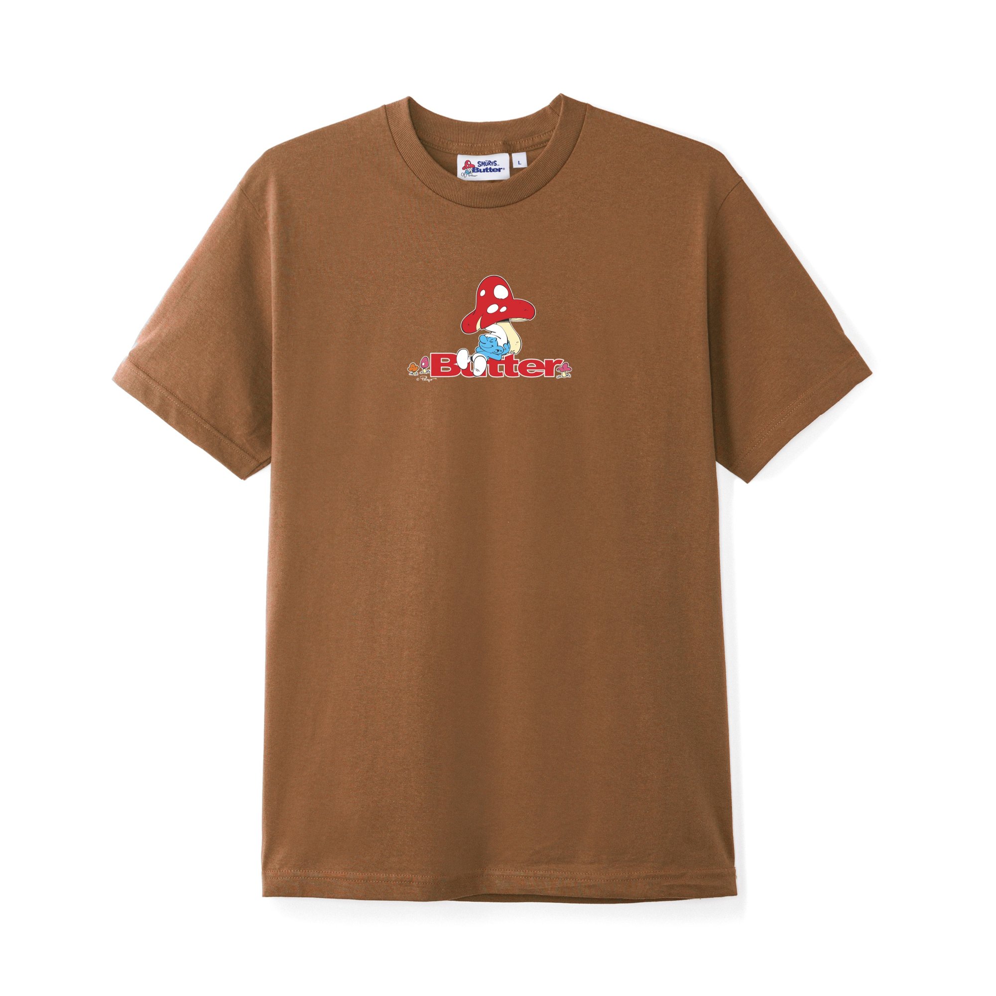 BUTTER GOODS×The Smurfs<br>Lazy Logo Tee<br>