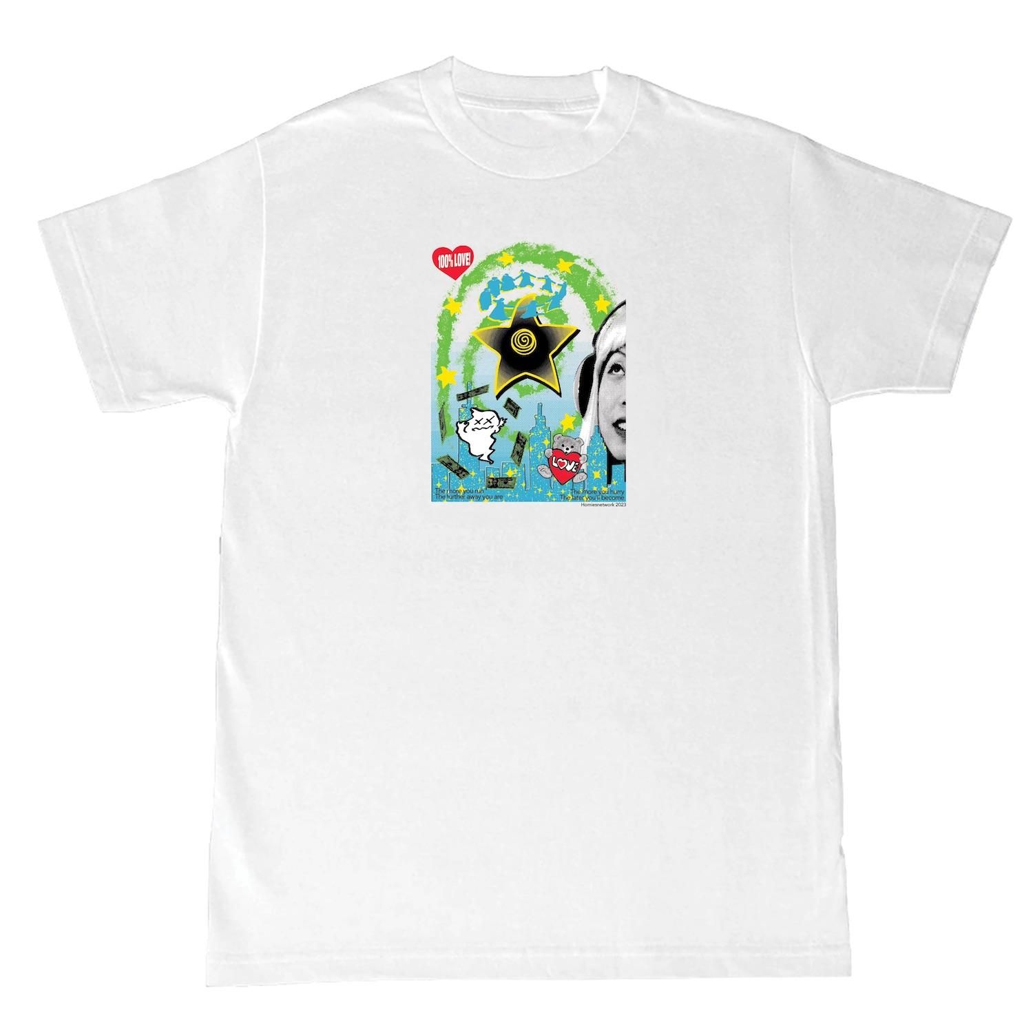 HomiesNetwork<br>100% love tee<br>