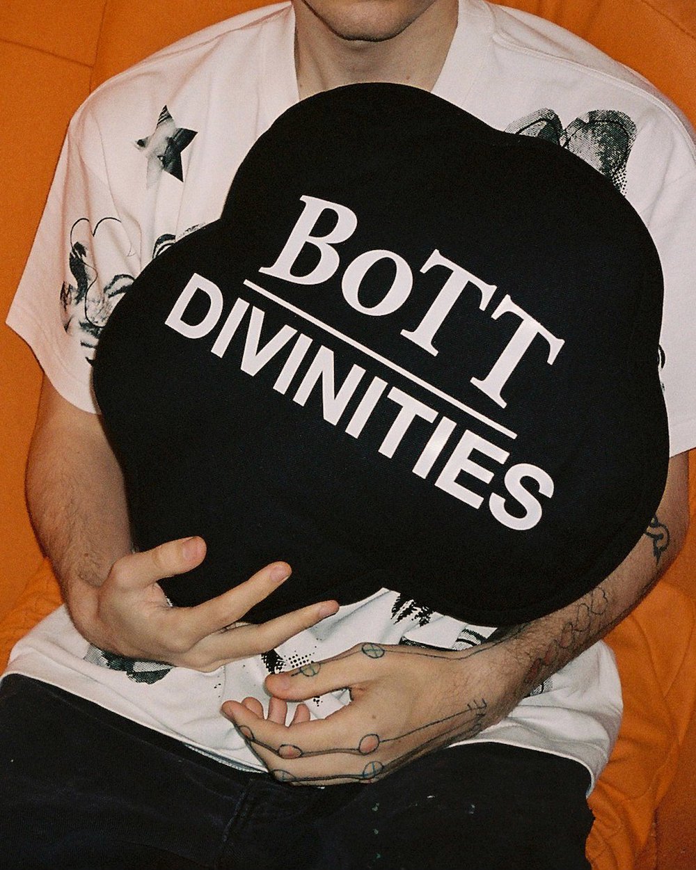 BoTT×DivinitiesOG Logo Divinities cushion - Apple Butter Store