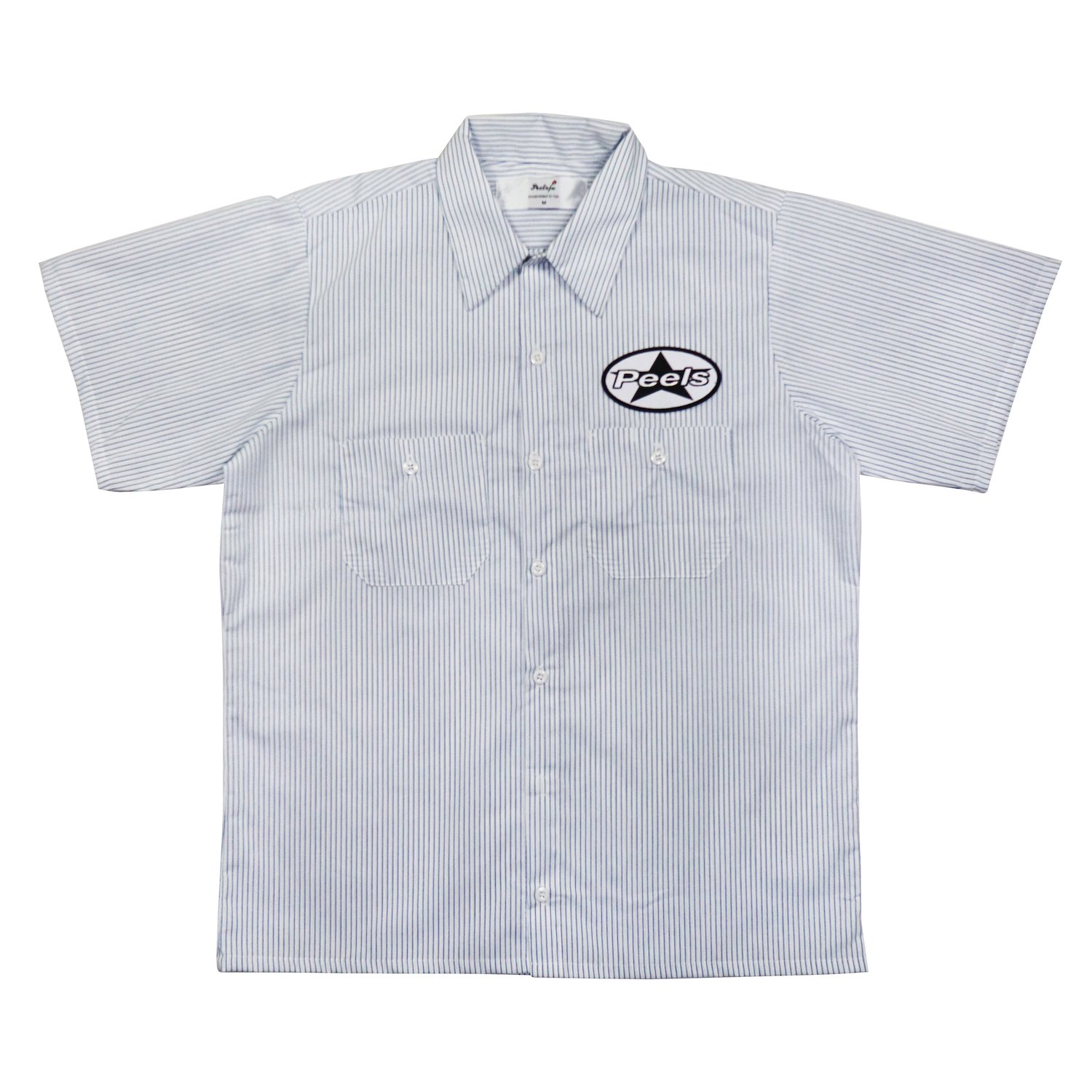 Peels<br>OG Striped Work Shirt with Star Patch<br>