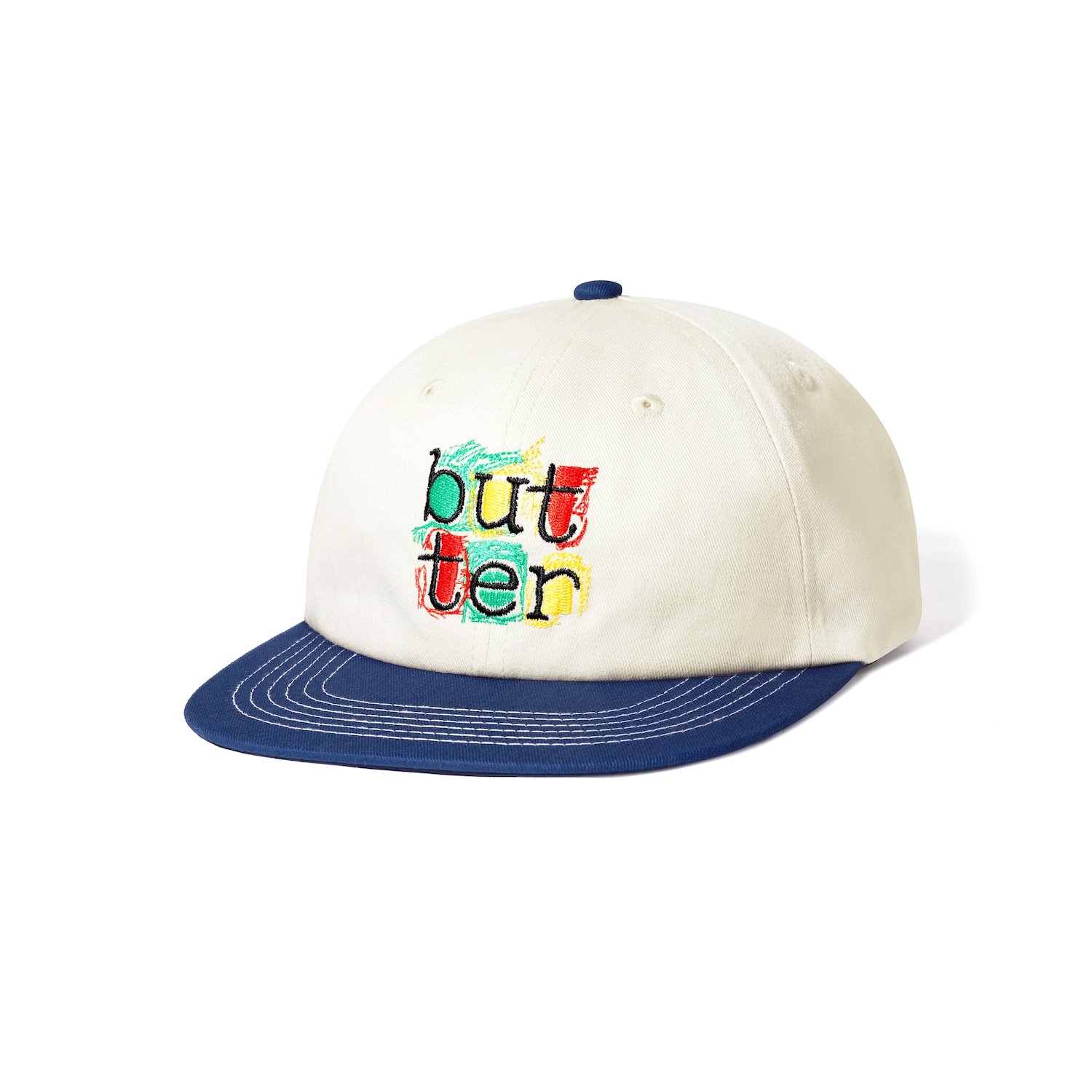 BUTTER GOODS<br>Scribble 6 Panel Cap<br>