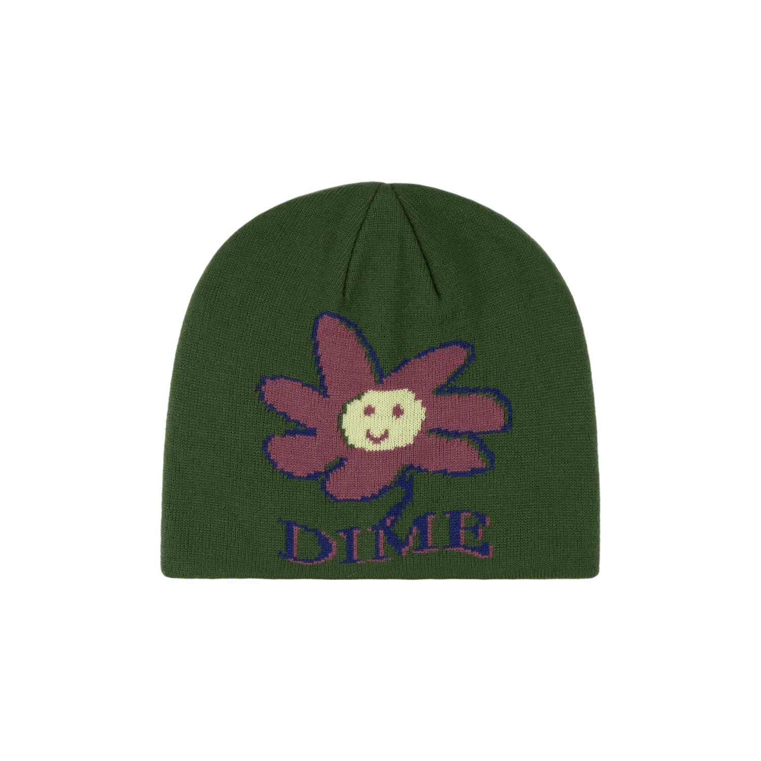 DIME<br>CUTE FLOWER SKULL CAP BEANIE<br>