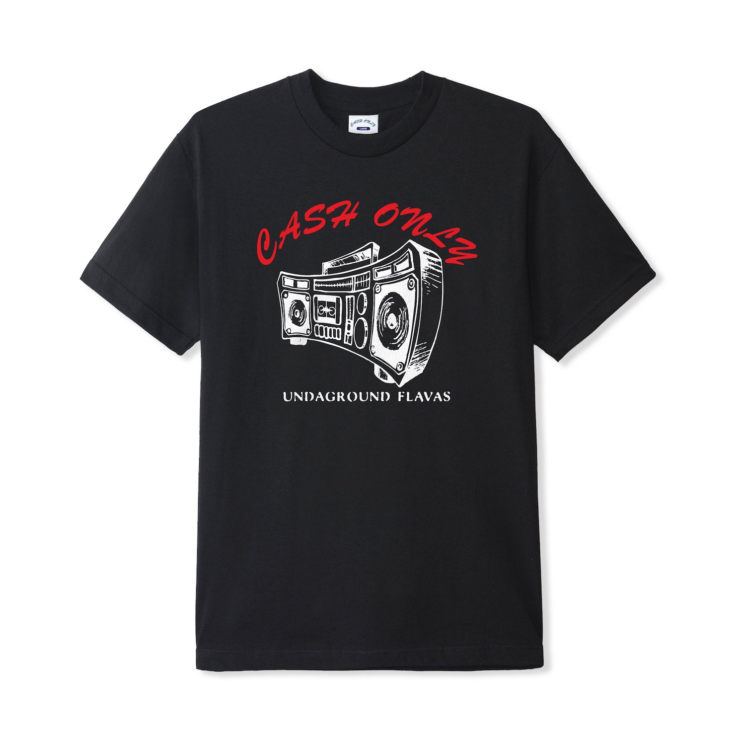Cash Only<br>Boombox Tee<br>