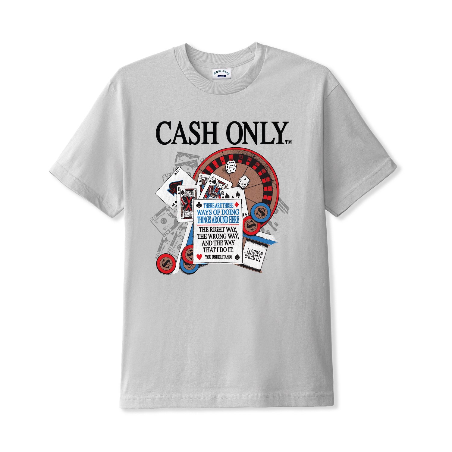 Cash Only<br>Casino Tee<br>