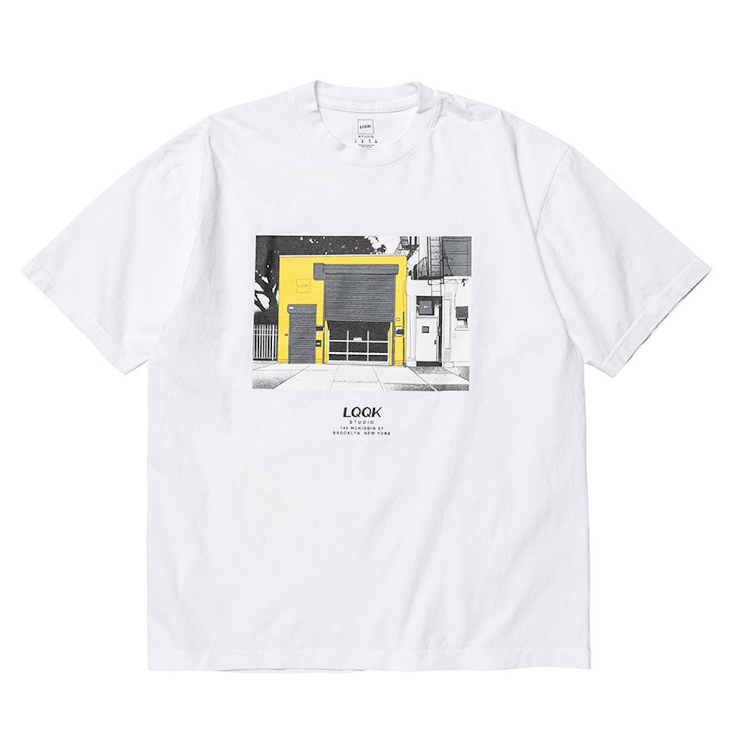 LQQK STUDIO SHOP Tシャツ 白 L 新品 送料込 - スケートボード