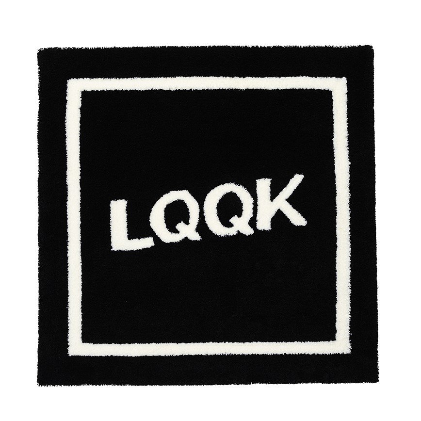 LQQK STUDIO<br>LQQK BOX LOGO AREA RUG<br>