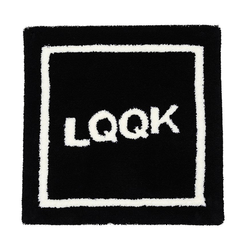 LQQK STUDIO<br>LQQK BOX LOGO AREA RUG<br>