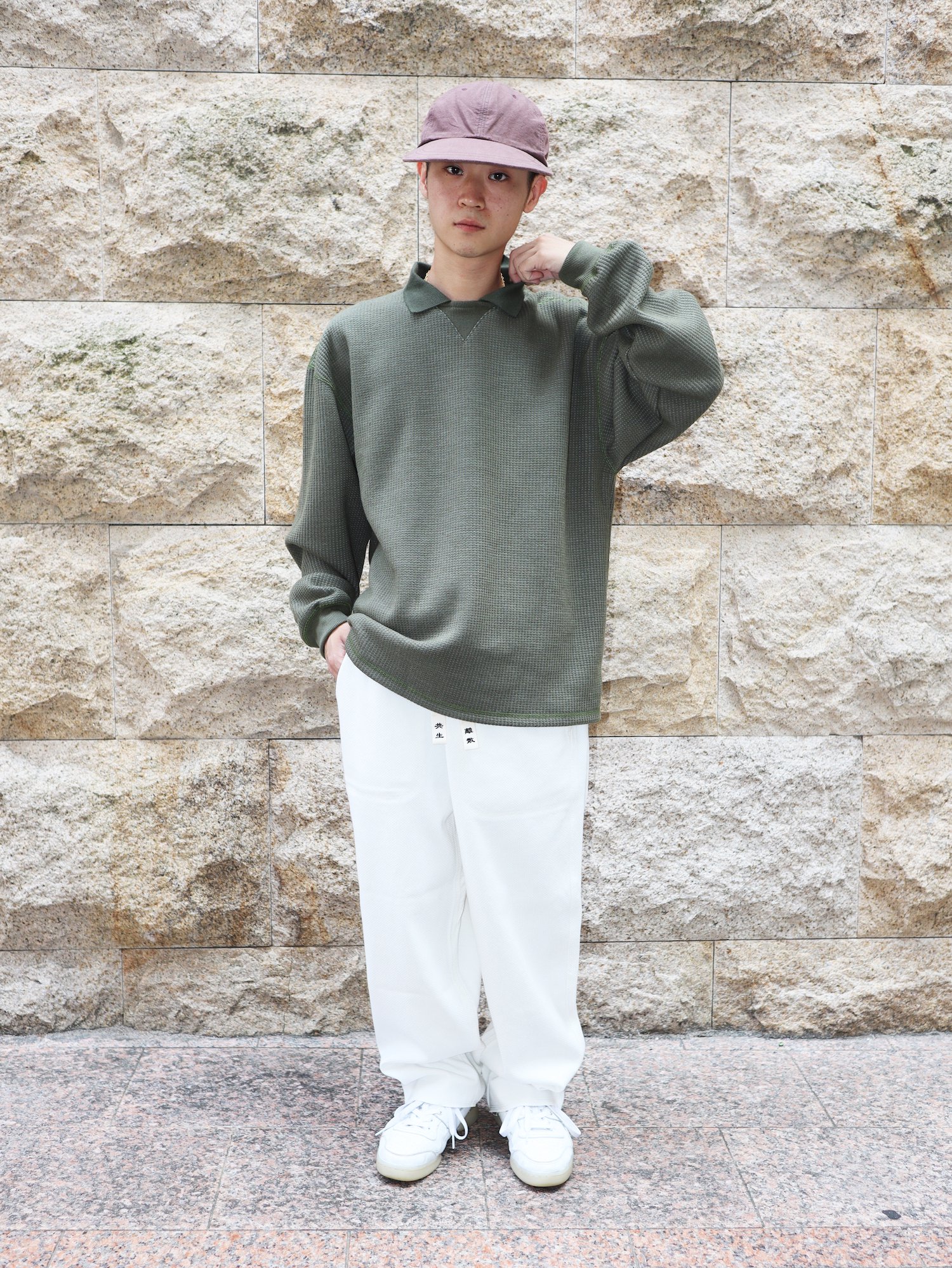 ウエストx股上×股下diaspora Gigolo Trousers (White) パンツ - パンツ