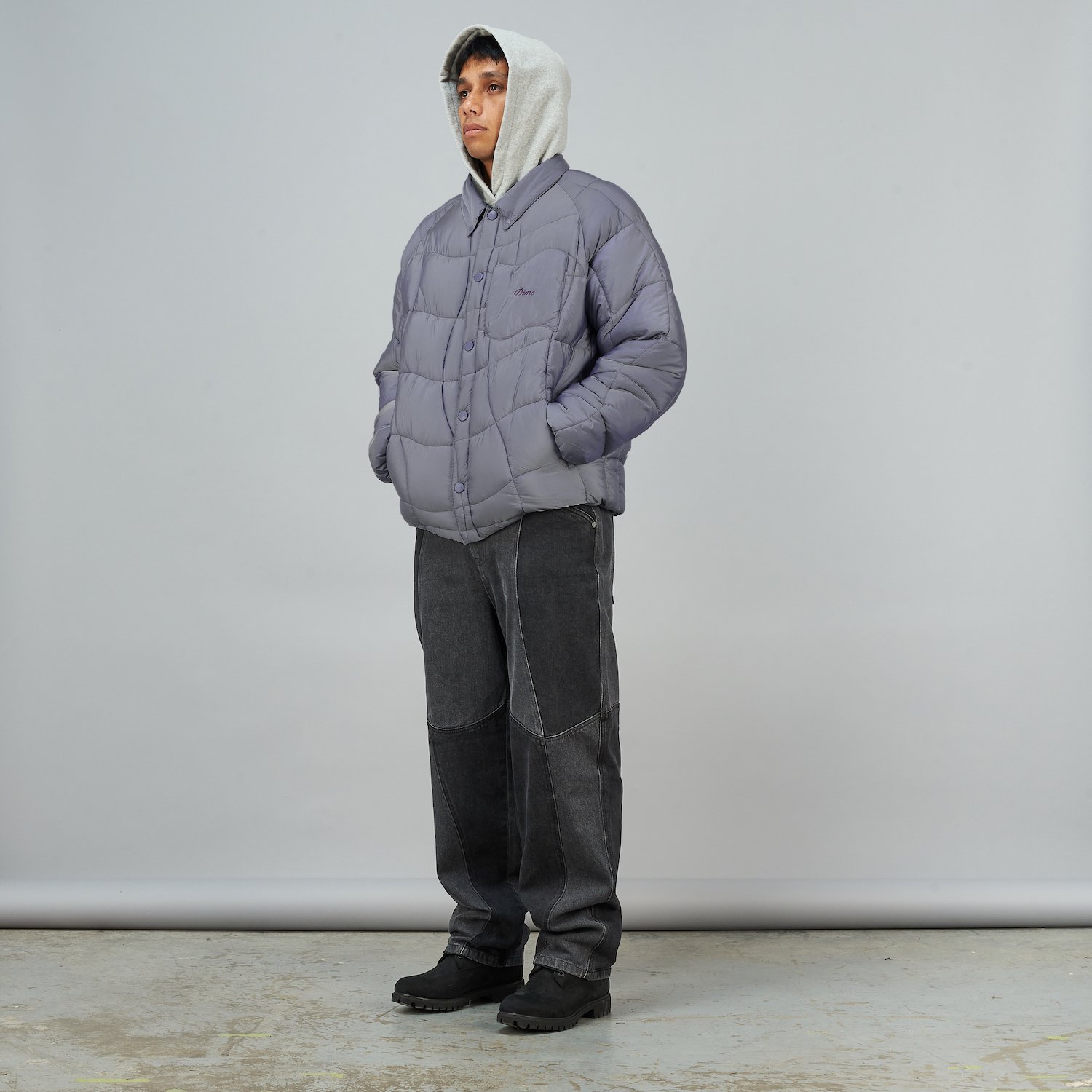 DIMEMIDWEIGHT WAVE PUFFER JACKET - Apple Butter Store