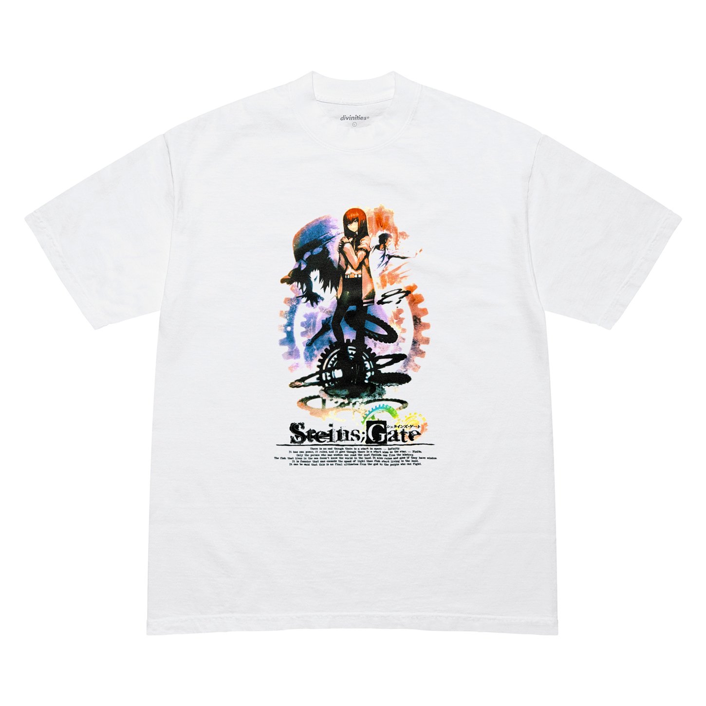 DivinitiesSteins Gate Tee - Apple Butter Store