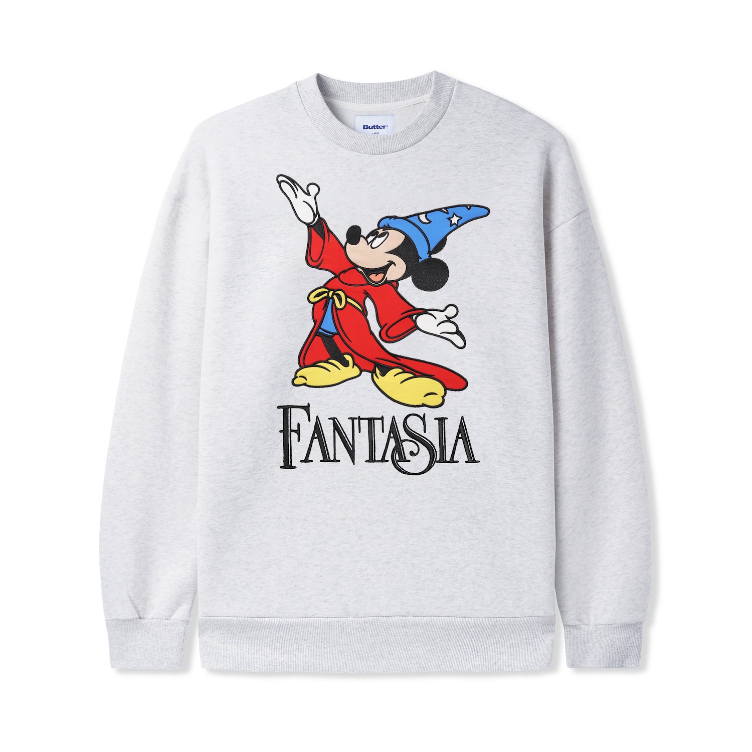 BUTTER GOODS × DISNEY<br>Fantasia Crewneck Sweatshirt<br>