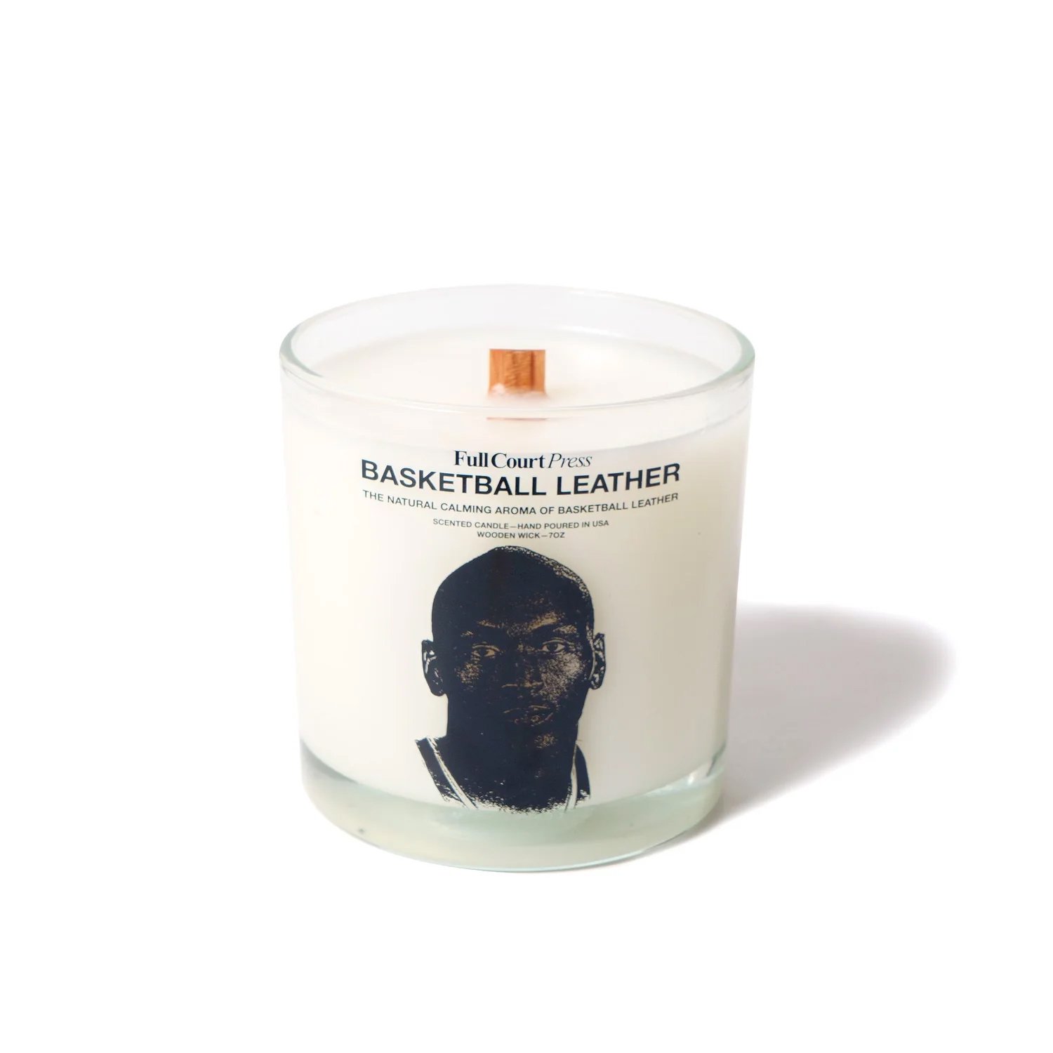 Full Court Press<br>BASKETBALL LEATHER CANDLE<br>