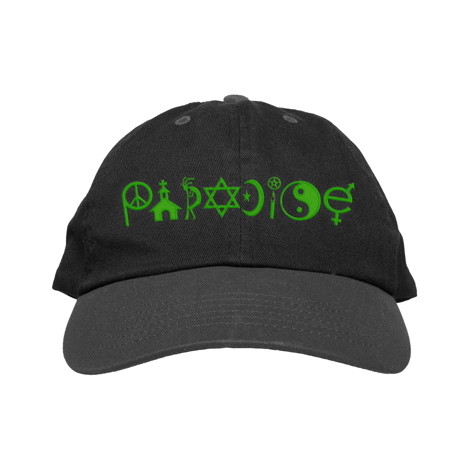 PARADIS3<br>COEXIST EMBROIDERED DAD HAT<br>