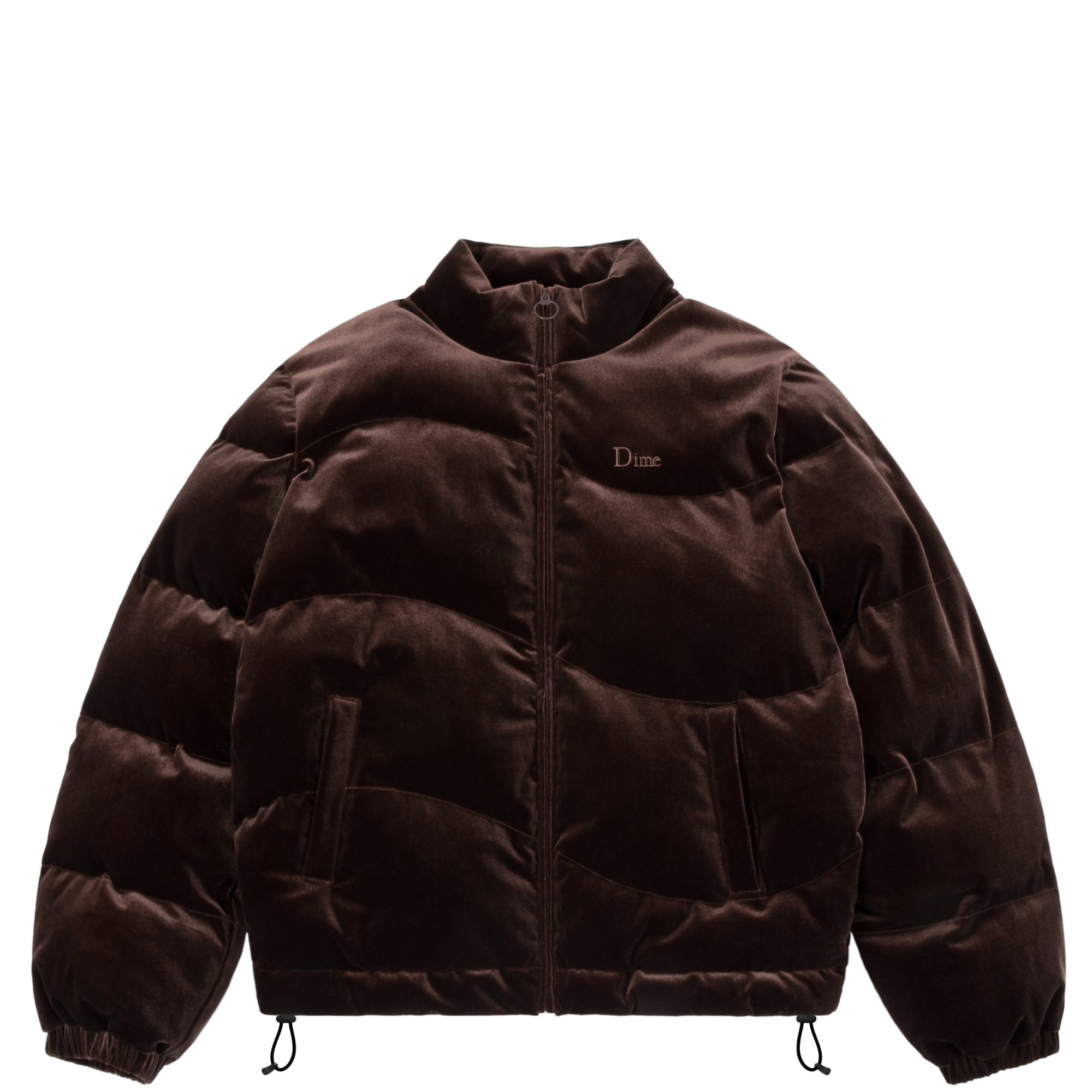 DIME<br>VELVET QUILTED PUFFER<br>