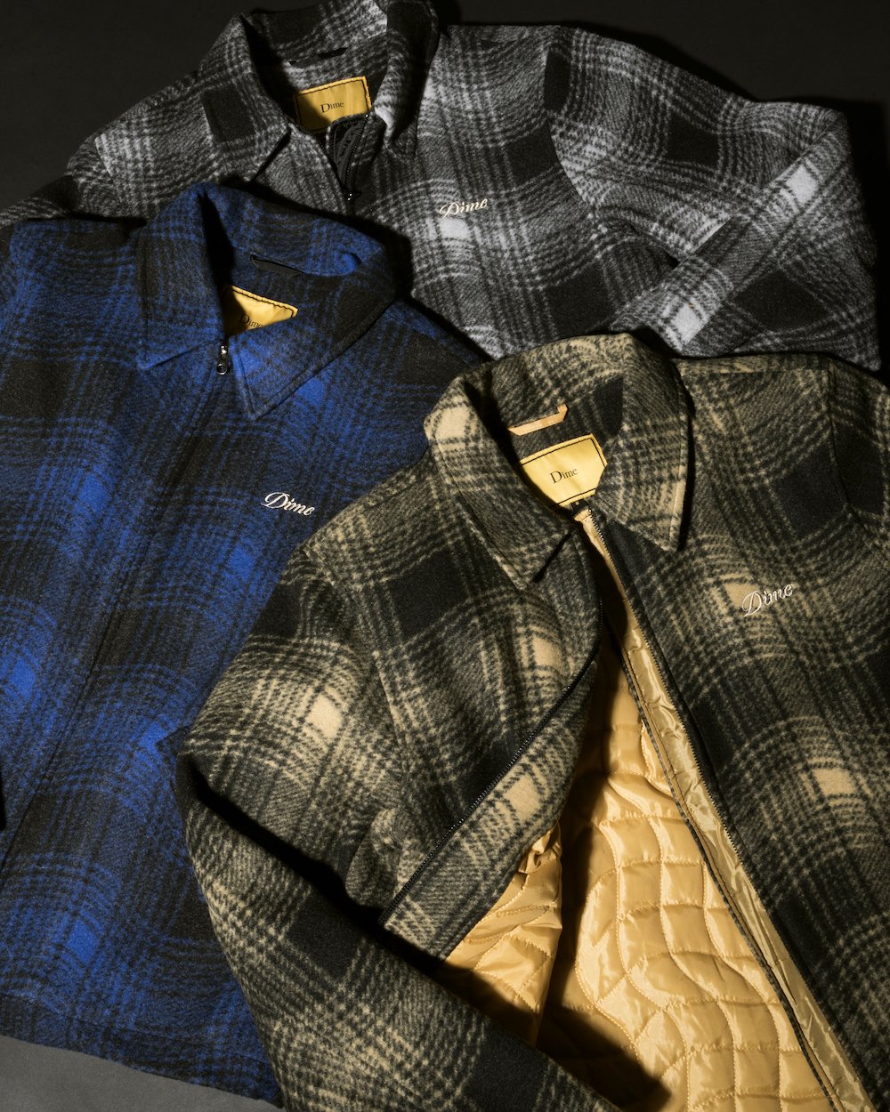 DIMEWAVE PLAID JACKET - Apple Butter Store