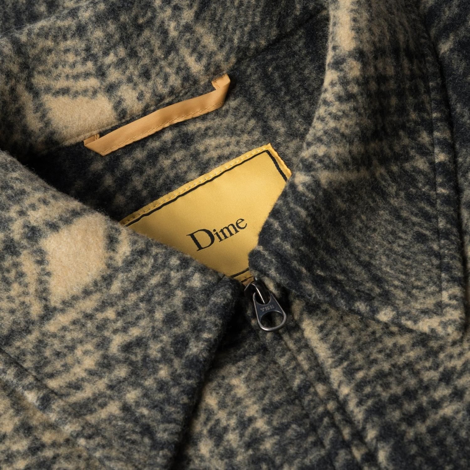 Dime WAVE PLAID JACKET / CHARCOAL (ダイム ジャケット