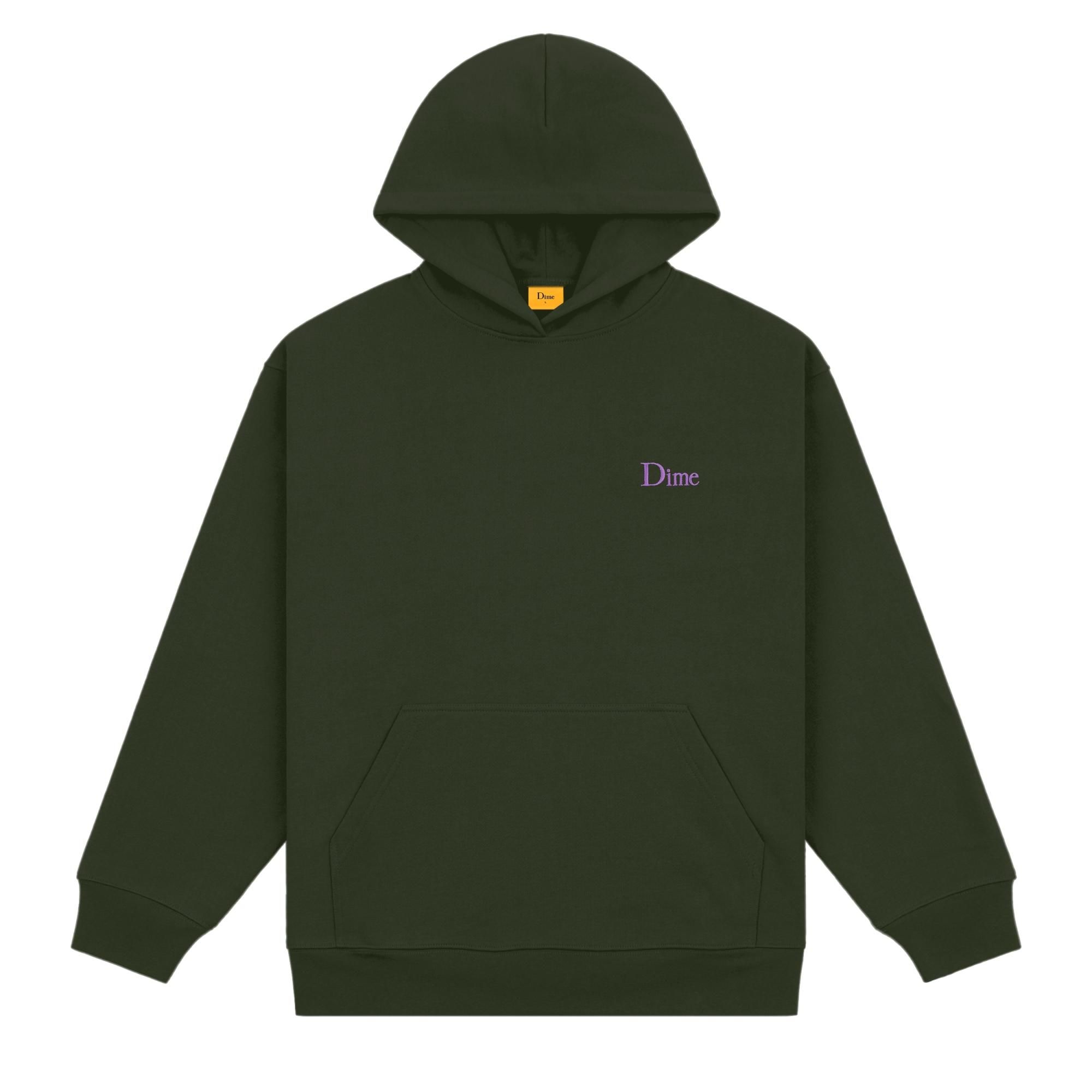 DIME<br>CLASSIC SMALL LOGO HOODIE<br>