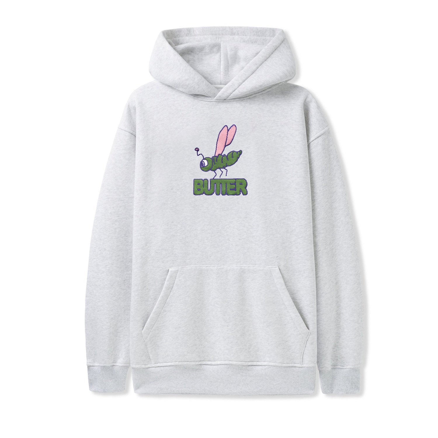 BUTTER GOODS<br>Dragonfly Embroidered  Pullover Hood<br>