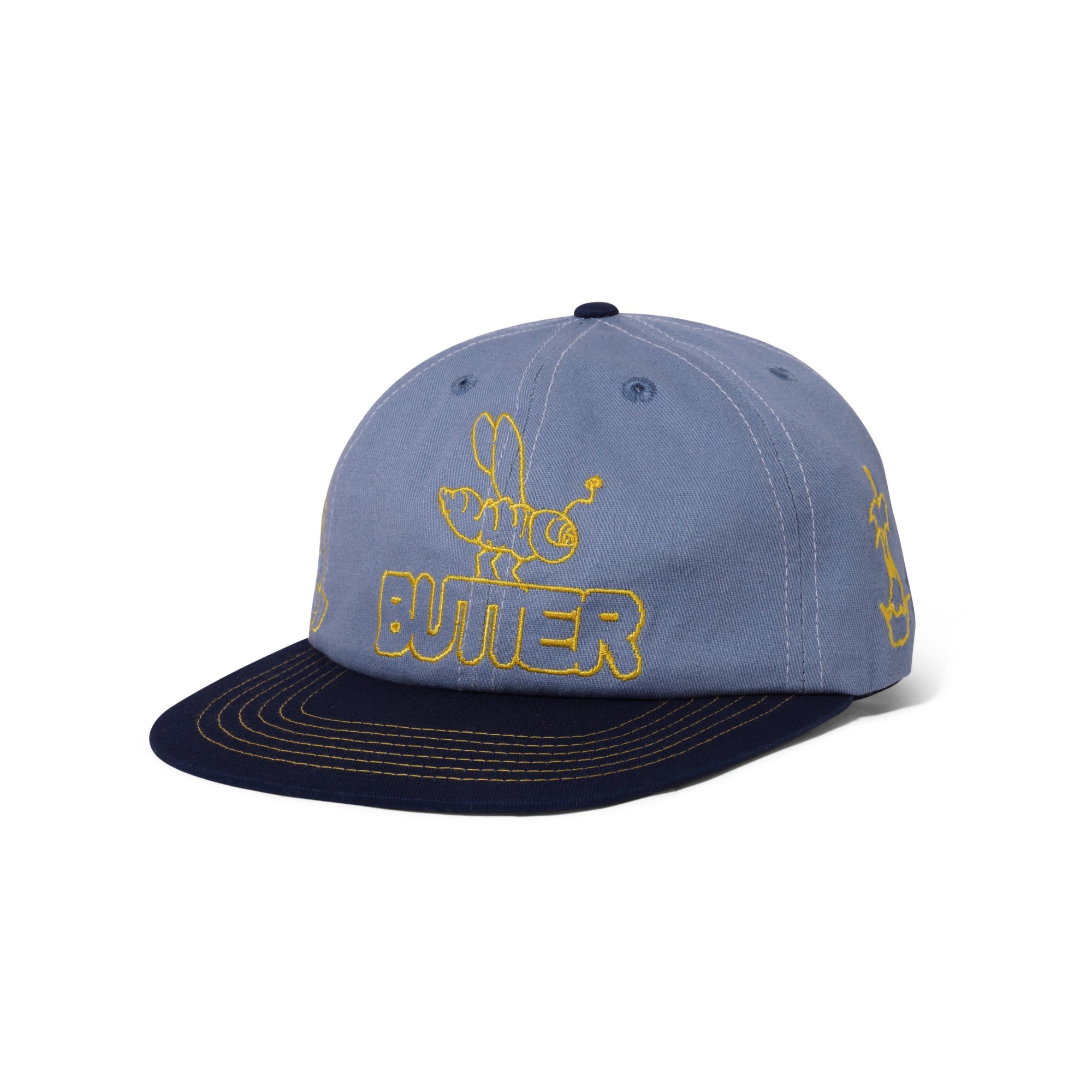 BUTTER GOODS<br>Critter 6 Panel Cap<br>