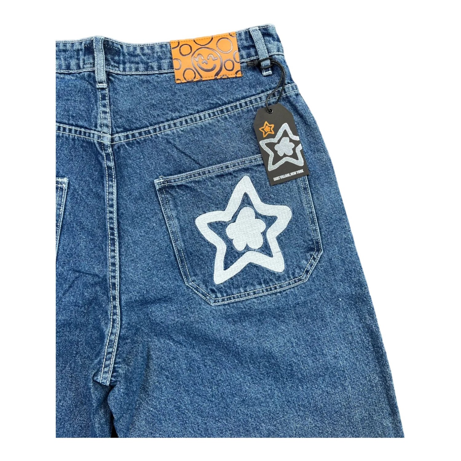 STAR TEAMZip Off Star Jeans - Apple Butter Store