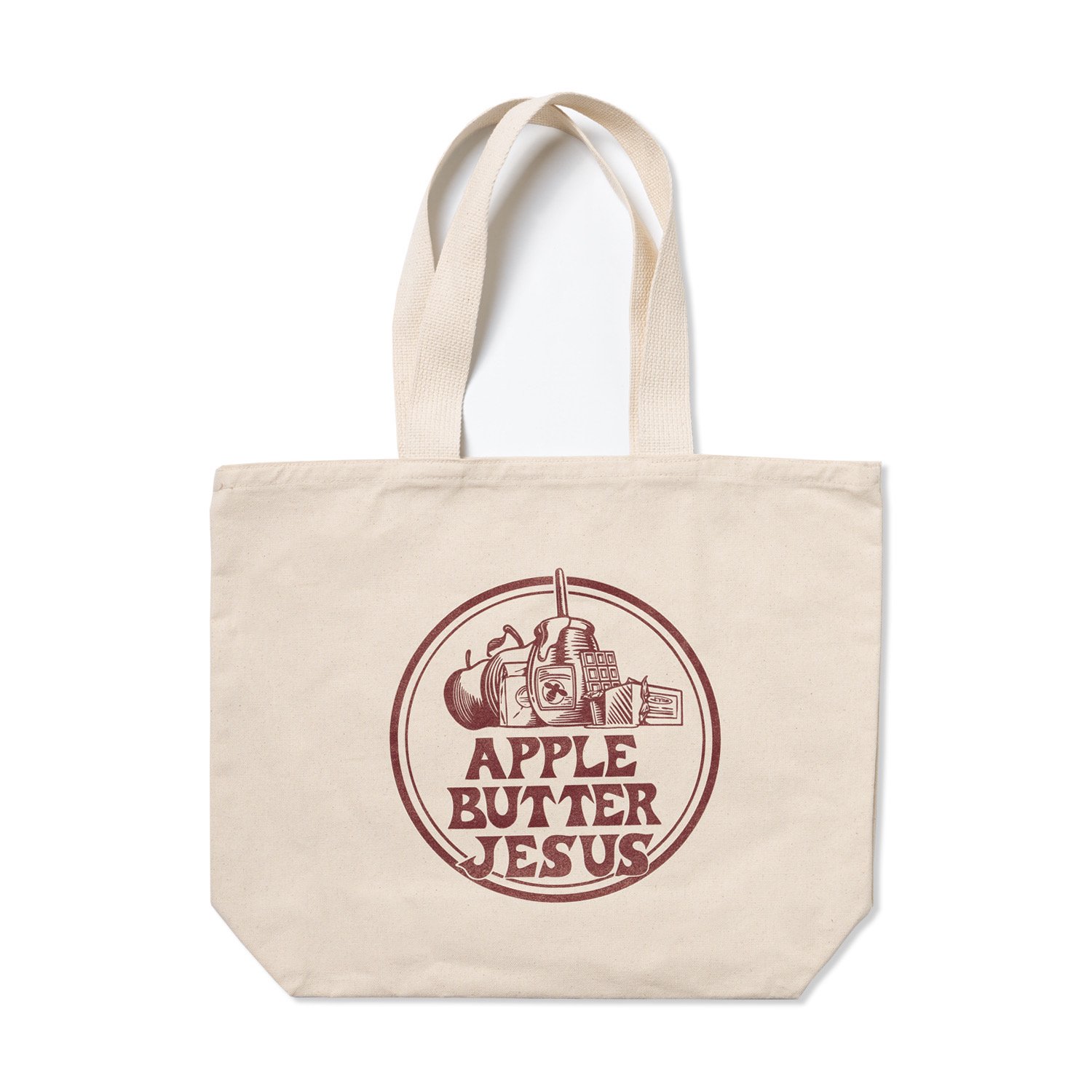 APPLE BUTTER STORE×Chocolate JesusABJ Symbol Tote Bag - Apple ...