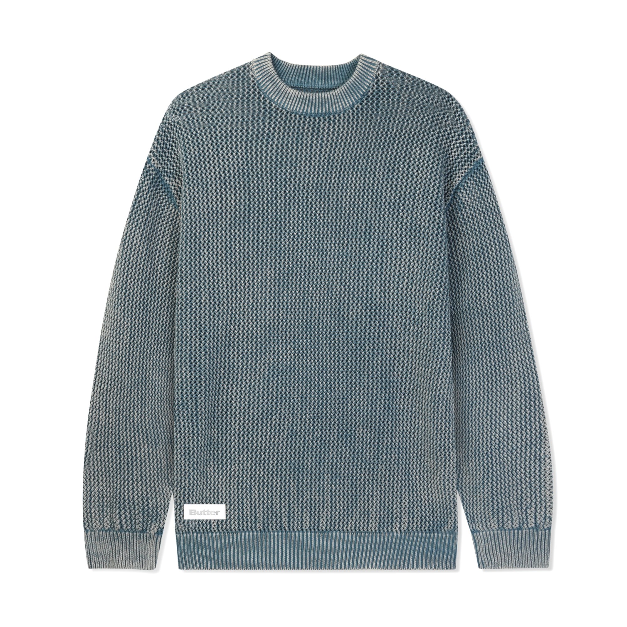 BUTTER GOODS<br>Washed Knitted Sweater<br>