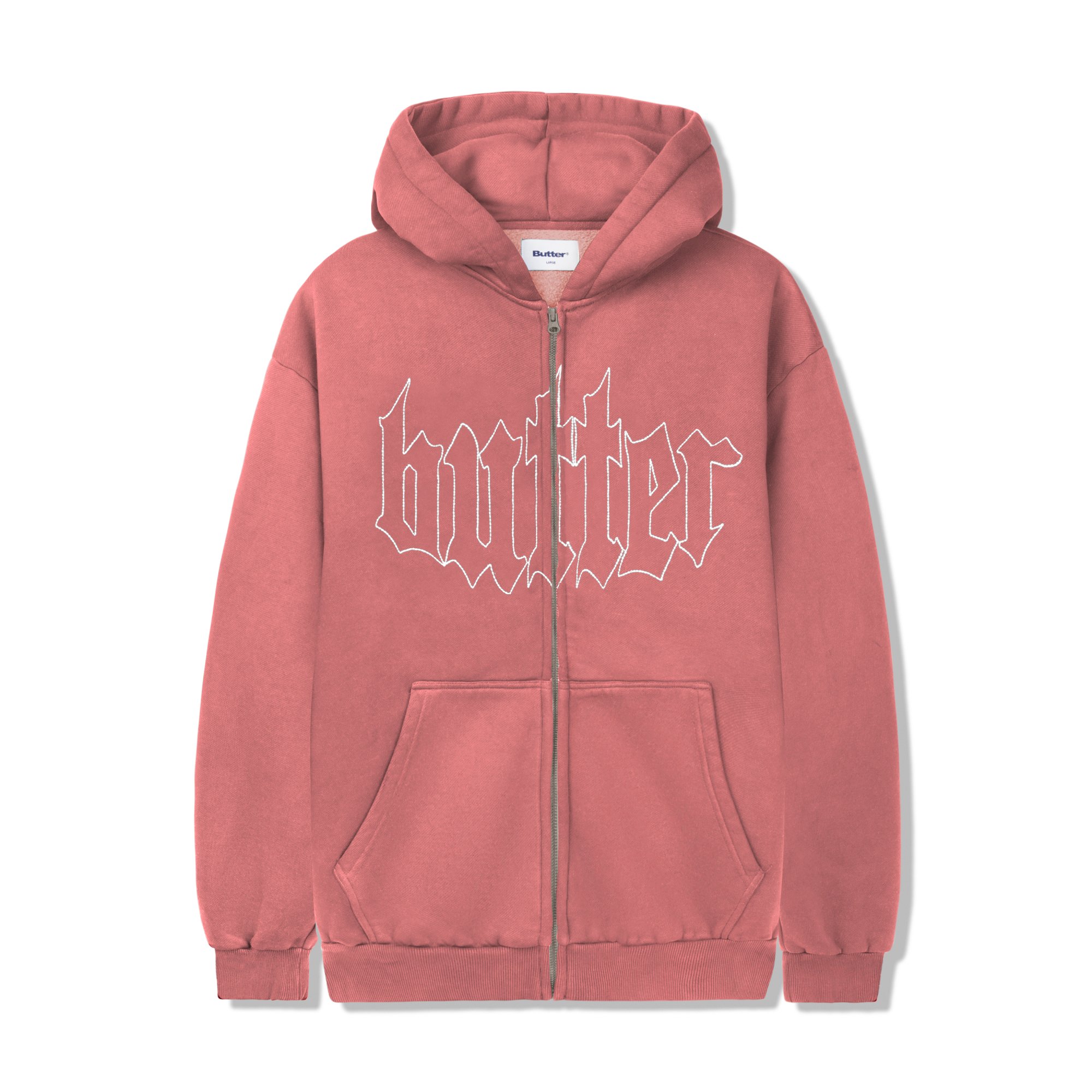 BUTTER GOODS<br>Cropped Zip-Thru Hood<br>